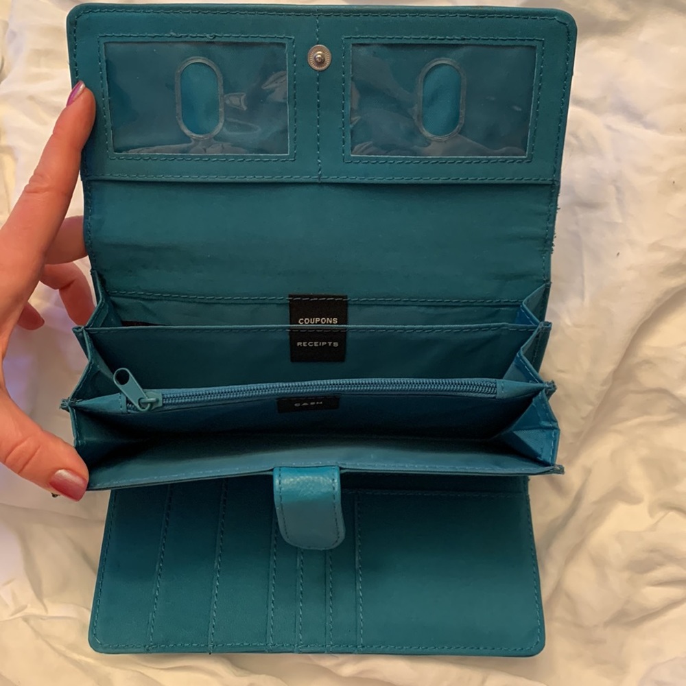 Turquoise Wallet - Picture 3 of 6